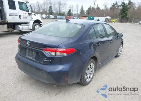 2024 Toyota Corolla Hybrid Le z USA, uszkodzony, nr VIN JTDBDMHE2RJ004692